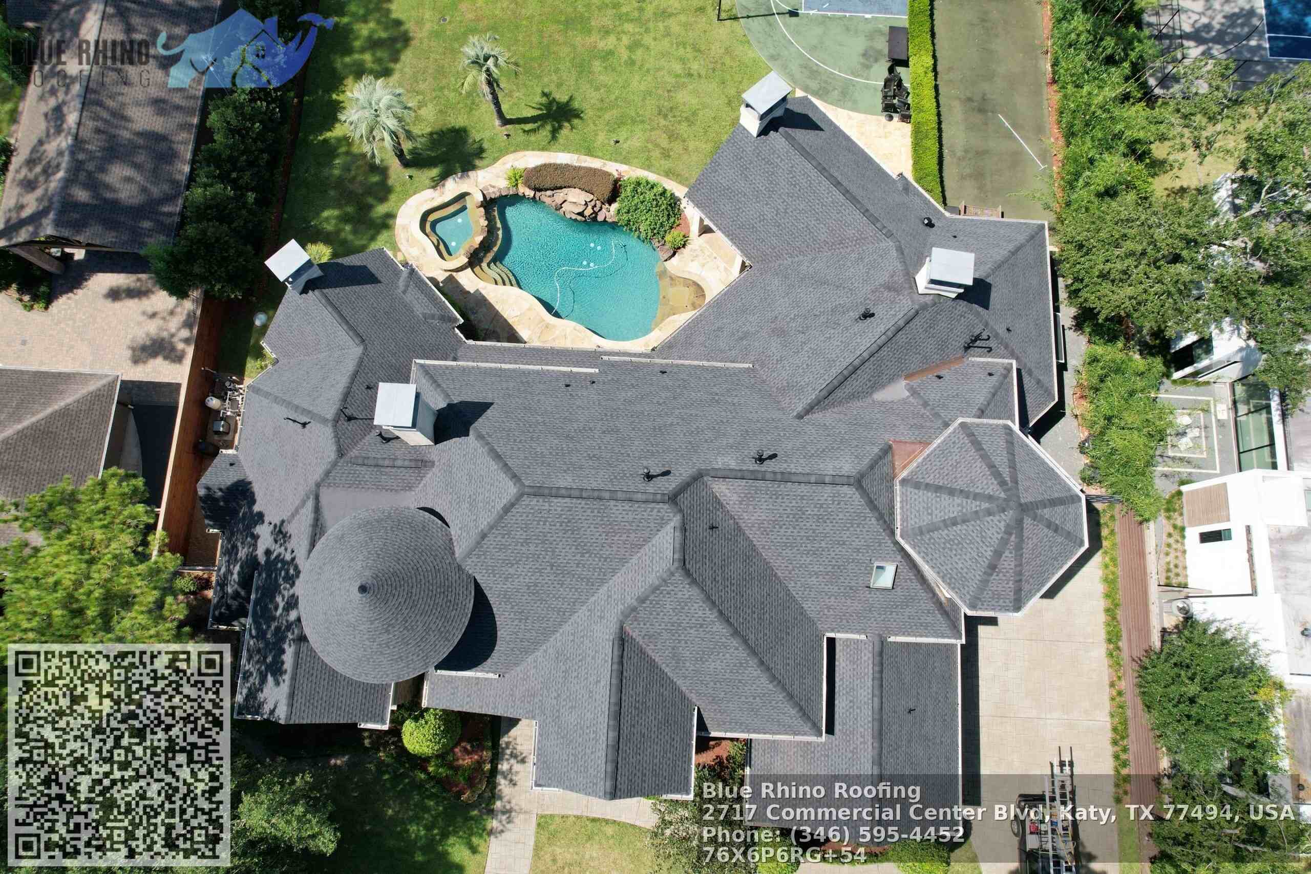 Professional roofing company offering roof inspections, replacements, and installations throughout Houston.